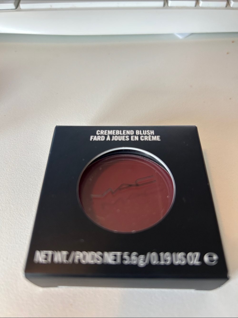 Limited Edition MAC Cremeblend Blush in Restores Dazzle (a medium to deep plum)